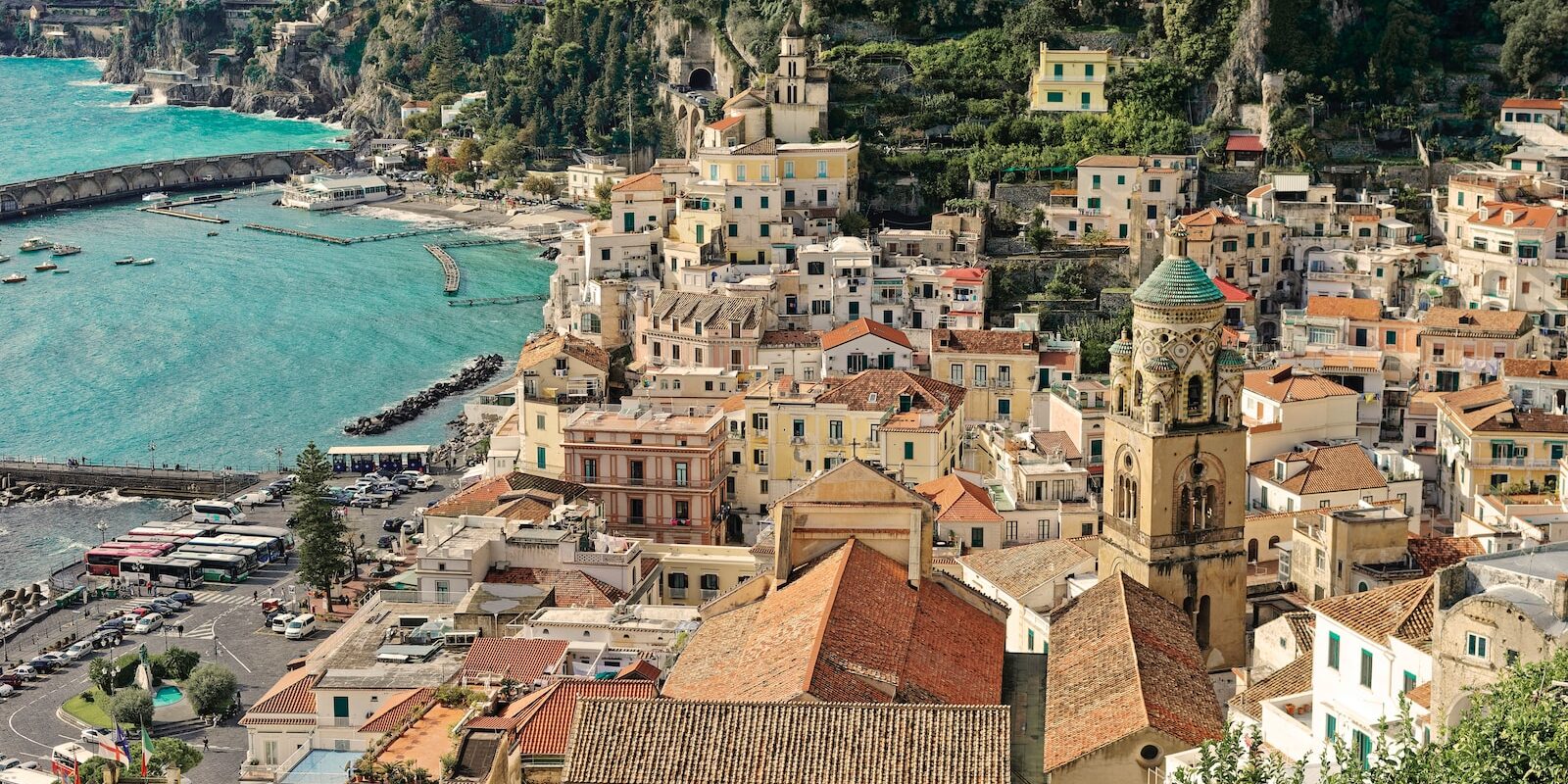 Porto di Amalfi, Ravello and Pompeii Tour